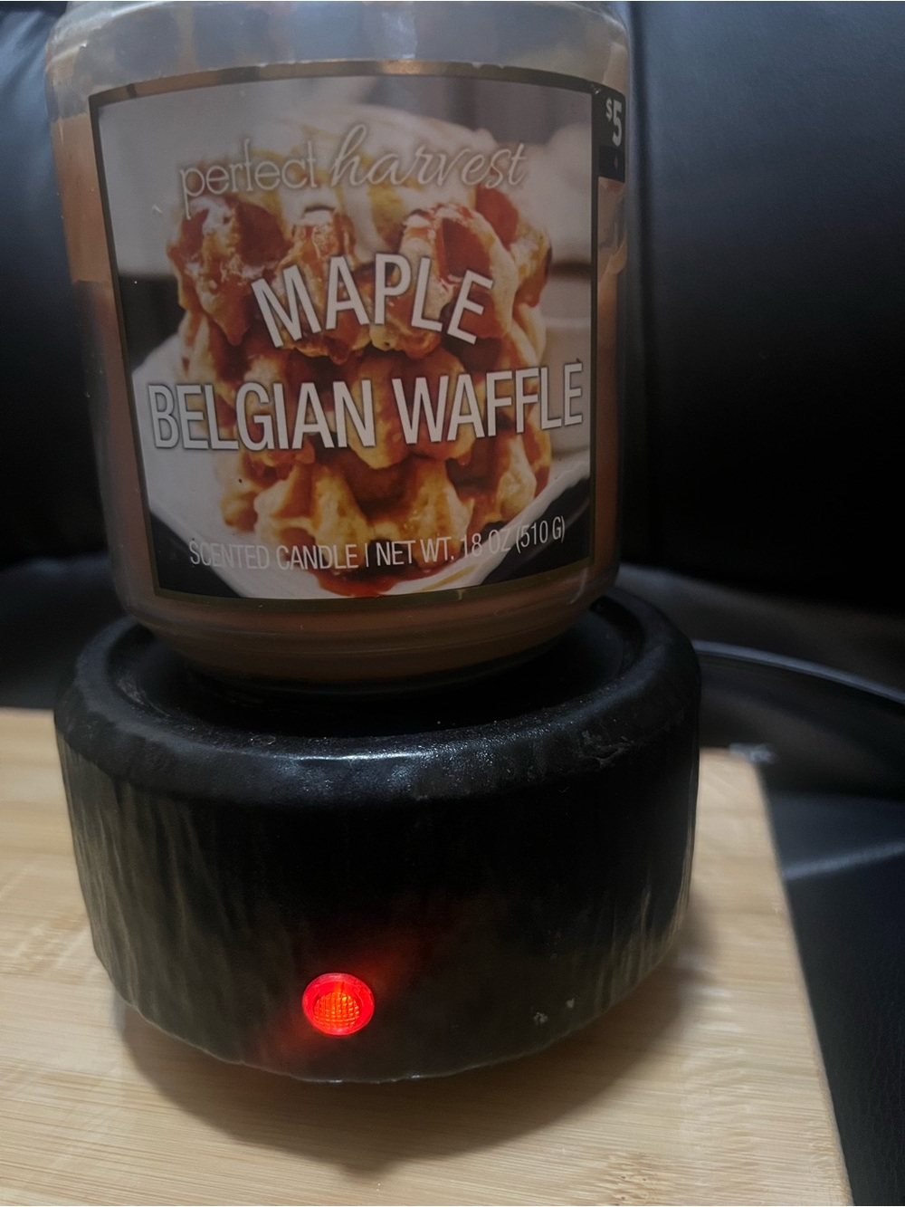 Candle warmer- Brown/Black